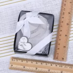 Cute Cartoon Heart Shape Paper Clip Metal Bookmarks Book Memo Label Gift Student Stationery Wedding Decoration