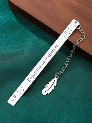 Metal Bookmark for Book Lovers | Stainless Steel Book Marker for Women | Cute Sexy Lady Design | Durable Rustproof Reading Accessory | Compact Page Clip | Gift for Readers, Teachers, adults