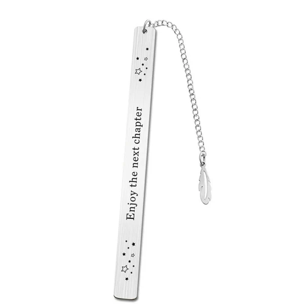 Metal Bookmark for Book Lovers | Stainless Steel Book Marker for Women | Cute Sexy Lady Design | Durable Rustproof Reading Accessory | Compact Page Clip | Gift for Readers, Teachers, adults
