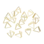 20 Pcs Paperclip Bookmarks Metal Business Card Holder Photo Clips 2.5X2.4X2.3CM