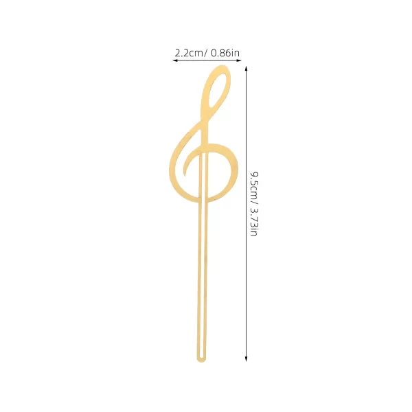 Metal Musical Notes Bookmarks Music Metal Bookmarks Back To School Favor Music Party Favors For Guests Children School Office Supplies