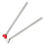 2Pcs Metal Bookmark Soft Pretty Bookmark Metal Craft Bookmark for Reading
