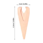 10pcs Stainless Steel Teardrop Bookmark Clip Vintage Hollow Metal Book Markers For Reading Ideal For Books And Notebooks
