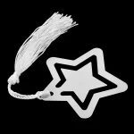 Household Office Metal Tassel Decor Star Shaped Page Fashion Holder Bookmark