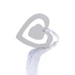 Cute Cartoon Heart Shape Paper Clip Metal Bookmarks Book Memo Label Gift Student Stationery Wedding Decoration