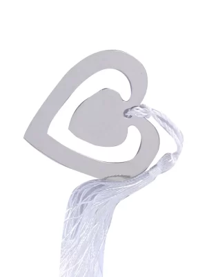 Cute Cartoon Heart Shape Paper Clip Metal Bookmarks Book Memo Label Gift Student Stationery Wedding Decoration